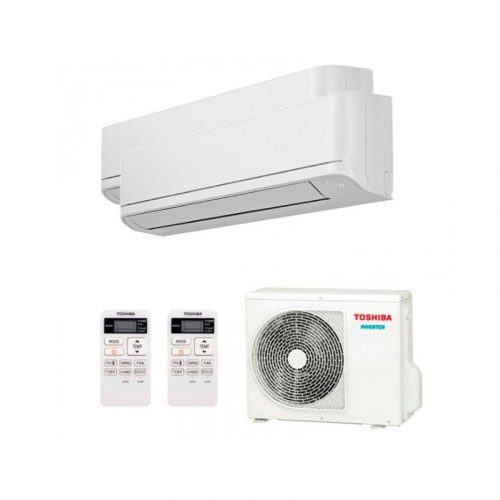 TOSHIBA MULTISPLIT 2X1 RAS-2M14U2AVG-E + RAS-B10E2KVG-E + RAS-B10E2KVG-E